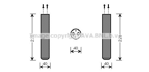 AVA QUALITY COOLING Осушитель, кондиционер MTD236